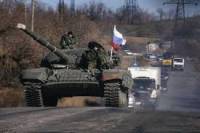 В районе Песков и Авдеевки террористы получили 10 танков, 8 броневиков и около 300 боевиков